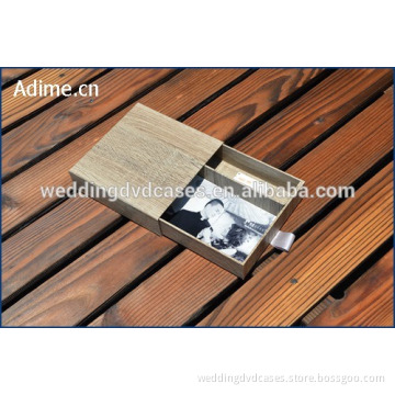 Photographer Wedding Wooden USB photo gift packaging boxes